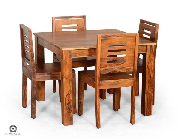 Solid Wooden Dining Table 4-Seater.